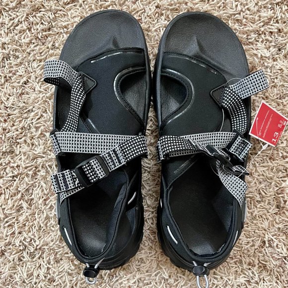 NEW Nike Oneonta Men’s Strap Sandals Shoes Black DJ6604 001, Size 13 (New) - Picture 2 of 8